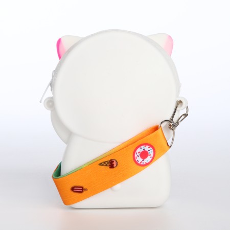 Bag's bag with lightning, white color-1