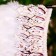 Decor "horseshoe" feather, shell 47x15x50 cm