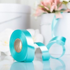 Tape for decor and gifts, light turquoise, 2 cm x 45 m
