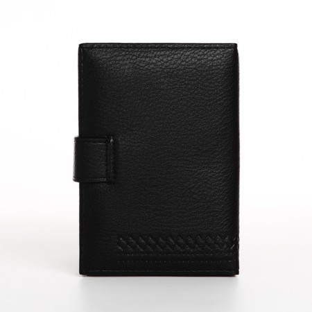 Cover on the magnet. for auto documents and passports, black color-1