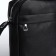 Male bag with lightning, black color