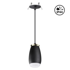 Lamp built -in moisture -proof Gent IP44 GU10 9W