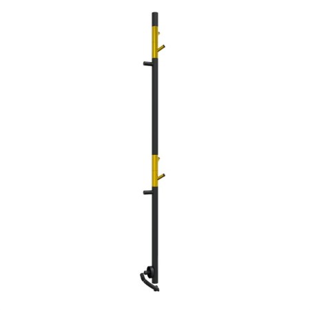 Towel Electric Laris Image, 150x1400 mm, 4 crossbars, univers., Black-13