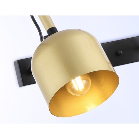 STAST NASTENNE-POTALLY AMBRELLA LIGHT, TRADITIONAL, TR97106, E27, Color Gold, Black-3