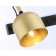 STAST NASTENNE-POTALLY AMBRELLA LIGHT, TRADITIONAL, TR97106, E27, Color Gold, Black