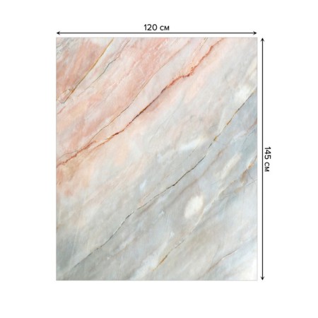 The tablecloth "Marble gradient", rectangular, Saten, size 120x145 cm-1
