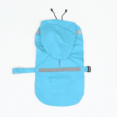 Dog raincoat, size XS (DS 15-20, OG 17-22, Osh 13-17 cm), blue-8