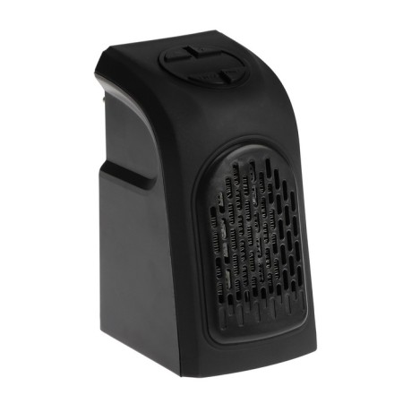 Portable heater Luazon LTO-02, 400W, 23 m², 2 modes, black, from the network-3