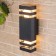 Elektrostandard Light Garden-Park, 2x60W, E27, IP54, Wall, Techno 1449 Black