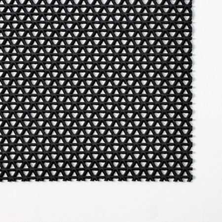 Rapid rug "zig-zag", 50 × 70 cm, black color-3