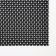 Rapid rug "zig-zag", 50 × 70 cm, black color