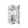 Wall lamp ST LUCE. SL1104.101.01. CASTO. 1x60 watts, E14, 13x23 cm, color chromium