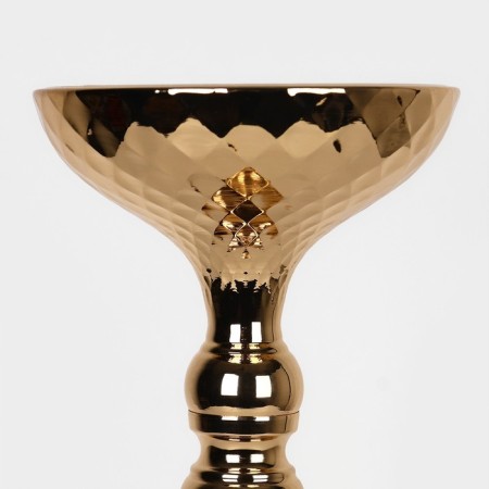 Summary Metal for 1 candle "Richard" Color Gold 12.5 x 12.5 x 44 cm-4