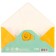 Money envelope, 16.5x8cm "Happy Birthday!", Mickey Mouse