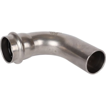 Disposable square Rommer RSS-0002-000028, VPR-NPR, D = 28 mm, 90 °, press, stainless steel. steel-4