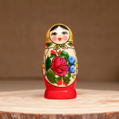 Matryoshka "Khokhloma", 5 puppet, higher category-2