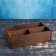 Wooden box 20.5 × 34.5 × 10 cm Gift chest