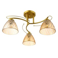 Chandelier 1084/3GD 40W E27 gold 52x52x23 cm Bayerlux