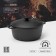 Cast iron pan Wild Kitchen, 3 l, shoulder blade and sponge in the kit