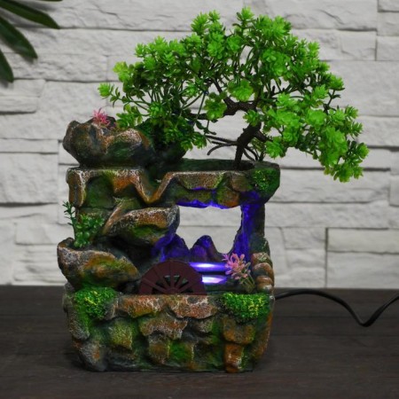 Fountain "Summer Garden" 16x30 cm (with backlight, without ball)-2