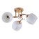 Ceiling lamp ESCADA, 1121/3PL. 3x40W, e27, 480x480x220 mm, color gold