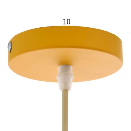 Lamp Bayerlux 40387/1 E27 40W yellow 13x13x15-115 cm-3