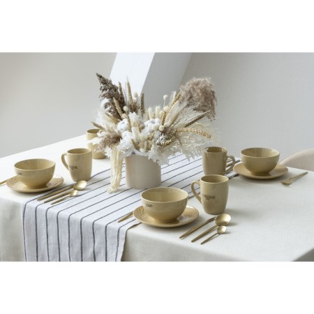 Deep plate ceramic "style", 14 x 7.5 cm, 600 ml, beige color-9