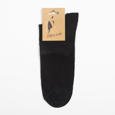 Male socks C9, black color, rr 29-4