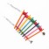 Toy for birds "Rainbow" with bells, 25 x 12 cm