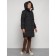Coat insulated winter female, size 52, black color