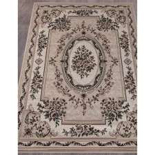 Rectangular carpet Merinos gavana, size 60x110 cm, color Beige