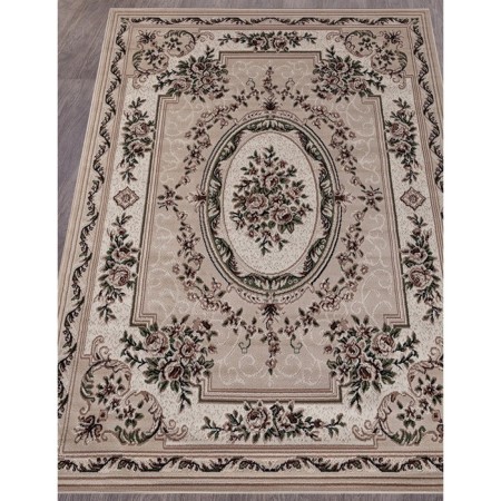 Rectangular carpet Merinos gavana, size 60x110 cm, color Beige