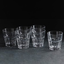 A set of glass glasses CASABLANCA, 265 ml, 6 pcs