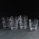 A set of glass glasses CASABLANCA, 265 ml, 6 pcs
