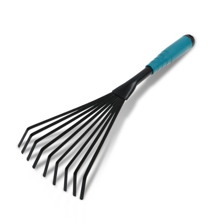 Robble small, fan, plate, 9 teeth, length 38 cm, 9 teeth, metal, plastic handle, Greengo-5