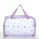 Lightning cosmetic bag, lilac color