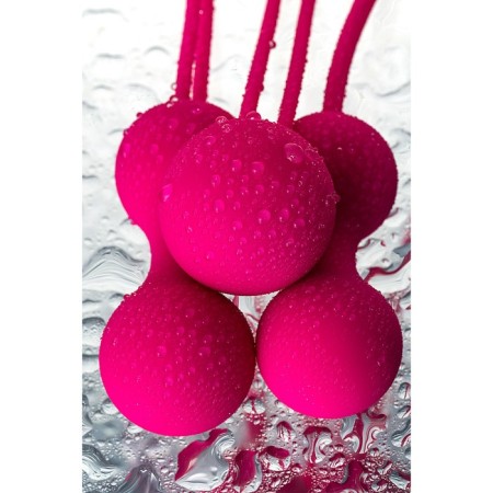 Vaginal balls A-Toys byfa Redvil, silicone, pink, 16.5 cm-4