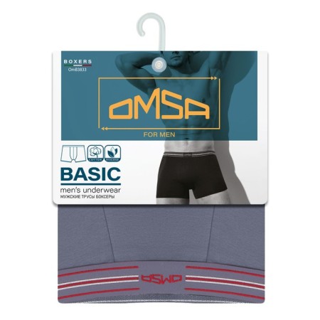 Men's panties Omsa 3833, size 46, Grigio color-2