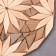 Hot "mosaic" stand, 20 cm, mix of wood, juniper