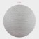 Set of serving napkins on the table “wave”, d = 38 cm, 4 pcs, color silver
