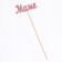 Topper "Mom" pink 13x5 cm