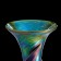 Interior vase "Open Iris Glass", 35 cm
