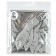 Set of balls "Festive" foil, latex, color silver, 10 pcs.