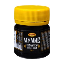 Mummy purified gold altai, 50 g