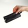 Pocket Key with Lightning, Textura, length 17 cm, ring, black color