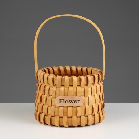 Wicker basket, rattan, 17x12.5/26 cm, 1 pc., Natural-2