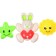 Stretching to a stroller/crib “chicken, bunny, monkey”, 3 toys, mix color, crush me