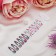 Invisibility for hair "Flower cherry" (set 12 pcs) 3 cm, mix