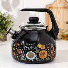 Kettle PASTA, 3 l, induction, black color