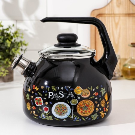 Kettle PASTA, 3 l, induction, black color